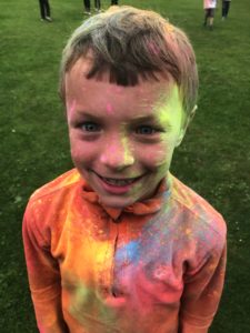 The Cubs have a colourful evening celebrating the Indian festival of light